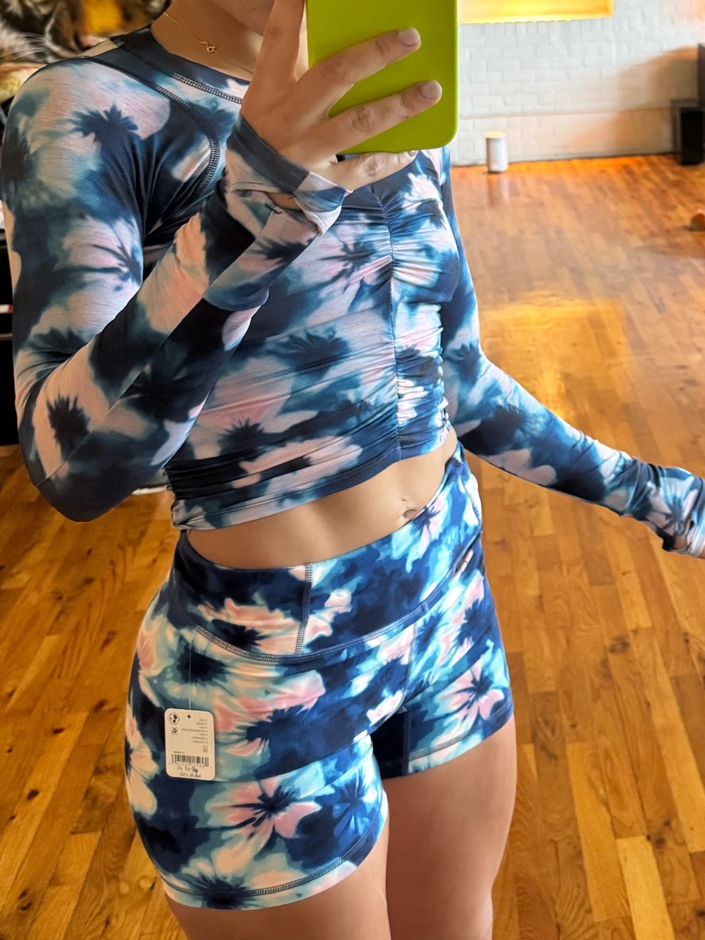 FREE PEOPLE Crop Top & Shorts Set - Picture 2 of 4